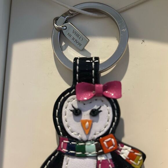 COACH Penguin Keychain NWT - Picture 4 of 5